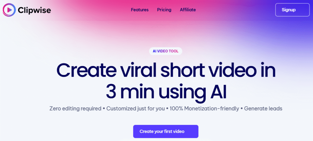 Clipwise AI