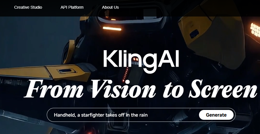 KLING AI - 초현실적인 AI 비디오 생성 툴의 혁명 스크린샷